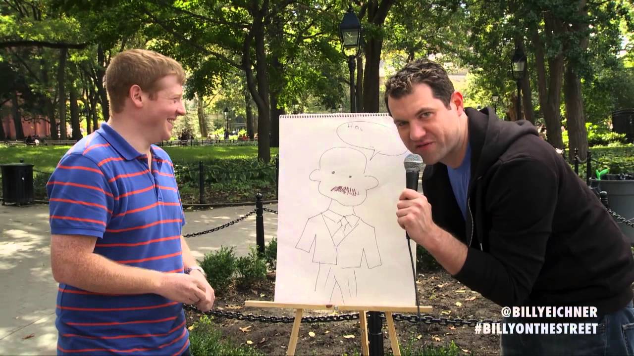 Billy on the Street: Amateur Speed Sketching!