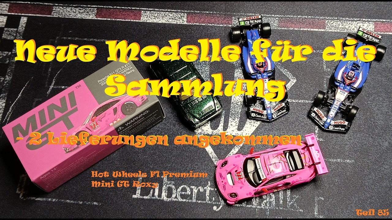 Neue Modelle für die Sammlung - MiniGT Roxy, HW F1  #hotwheelscollector #hotwheels #minigtdiecast