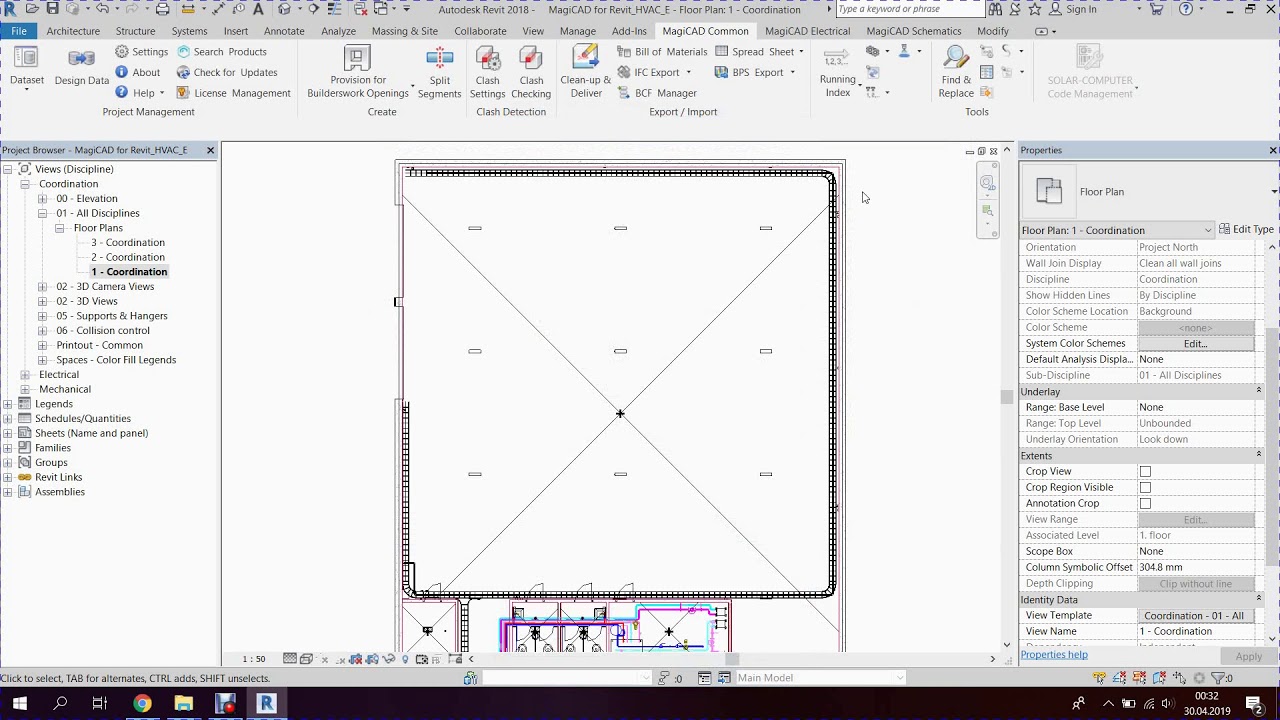 How to create electrical annotation tag in revitusing magicad running index