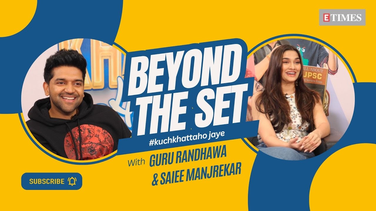 EXCLUSIVE: Guru Randhawa and Saiee Manjrekar's FUNNIEST interview | Kuch Khattaa Ho Jaay