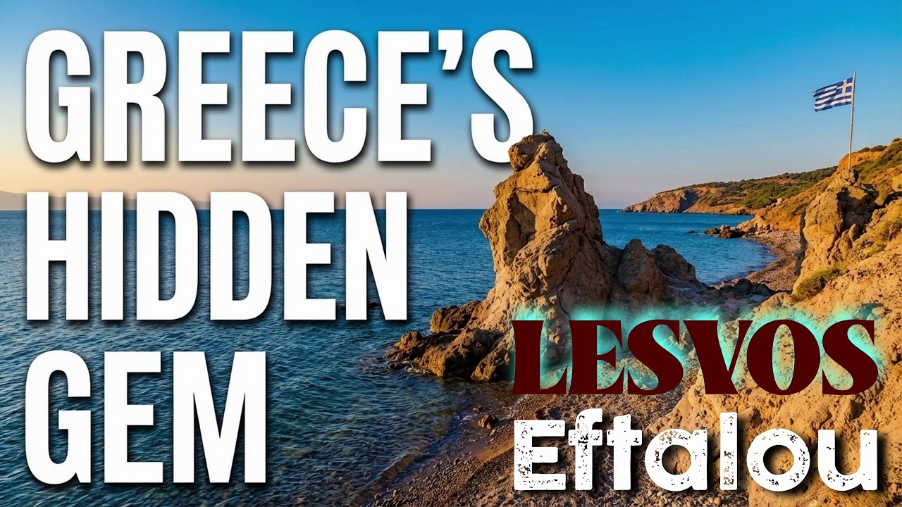 Secrets of Eftalou Beach Exposed, Lesvos Greece in 4k!