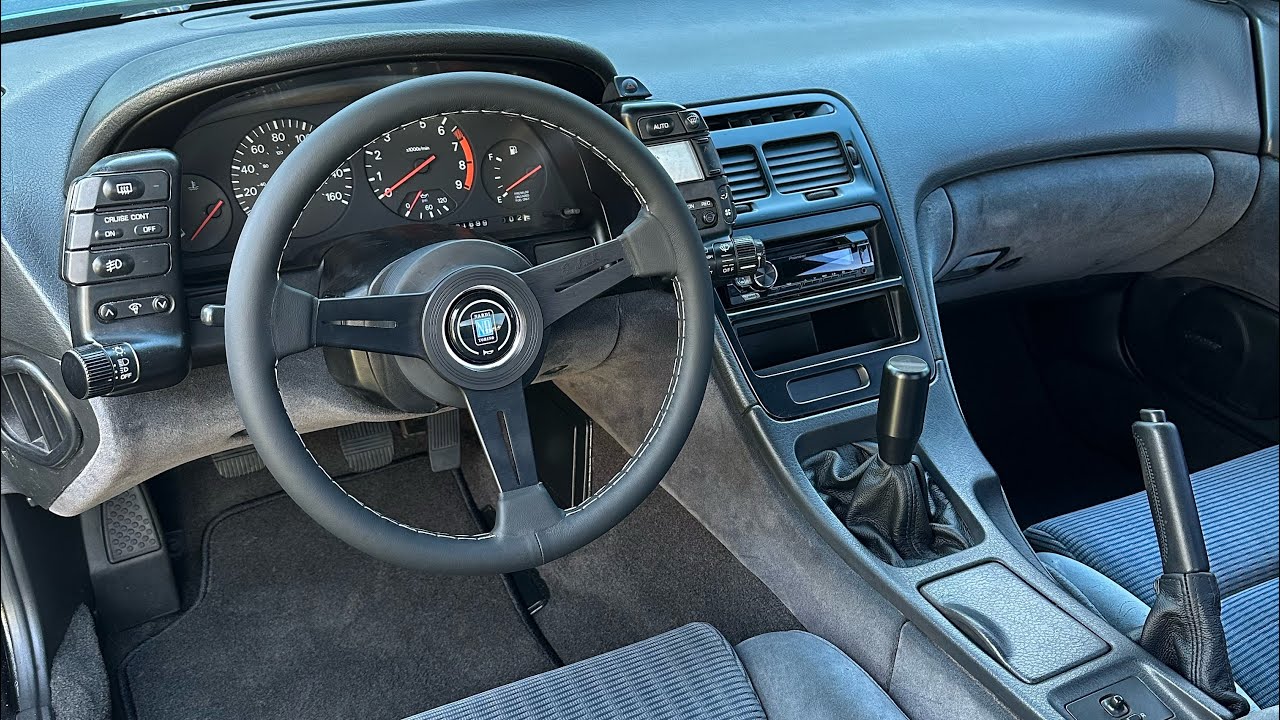 Restored Z32 Interior Gets It’s Final Touch