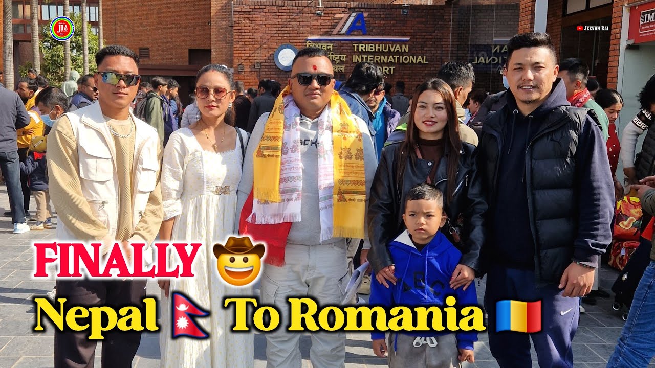 FINALLY ✨️ Nepal To Romania 🇷🇴 || Travel with FLY DUBAI ✈️