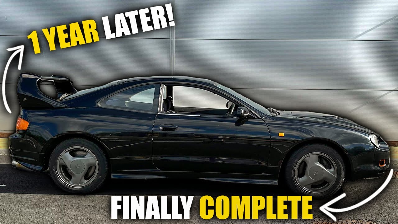 I FINALLY FINISHED MY TOYOTA CELICA GT-FOUR AFTER 1 YEAR OF OWNING IT!
