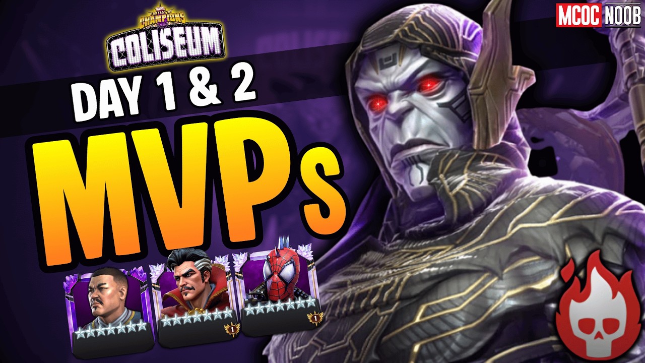 Best Counters for Corvus Glaive! | Alliance Coliseum Day 1 & 2 Guide | MCOC