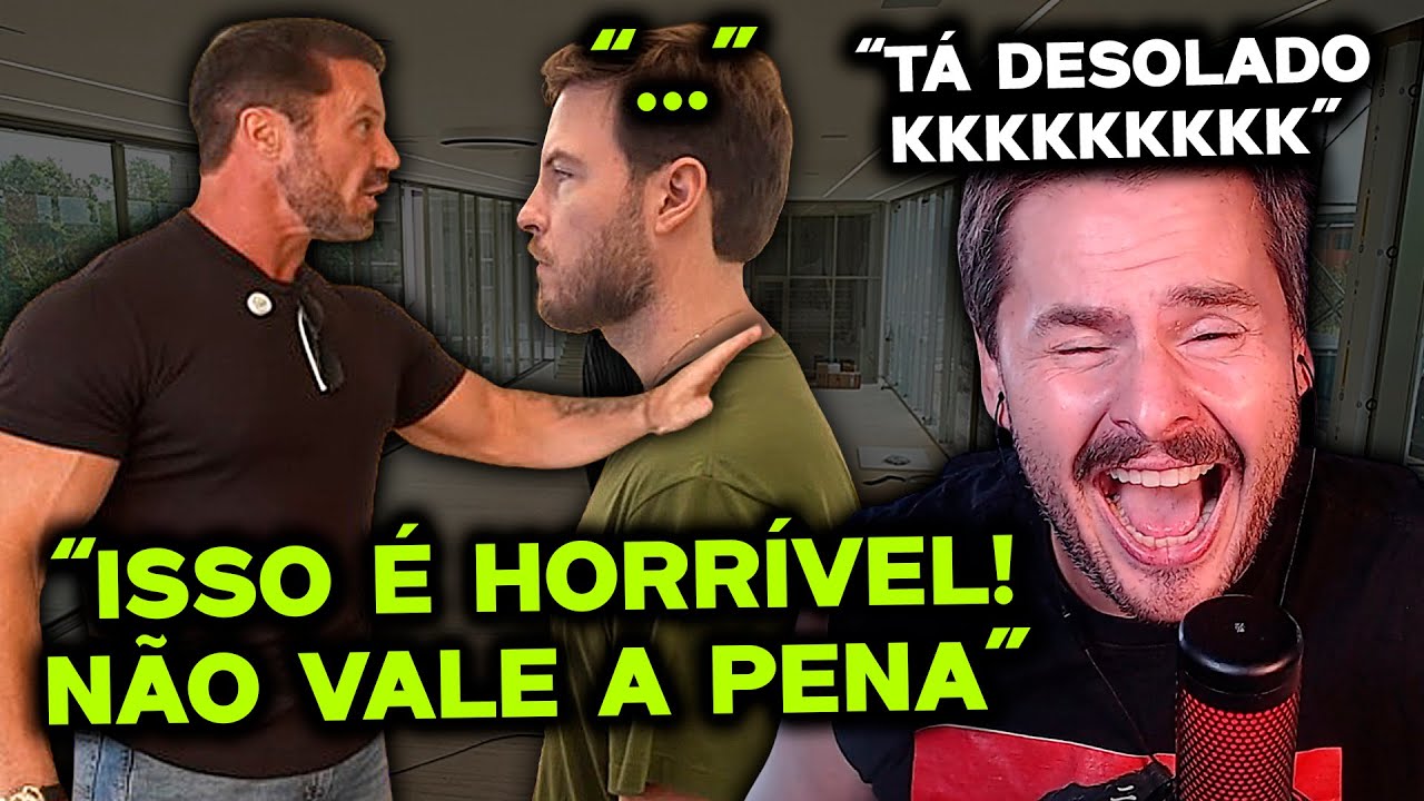 RENATO CARIANI ZOANDO A MANS&Atilde;O DO PRIMO RICO KKKK