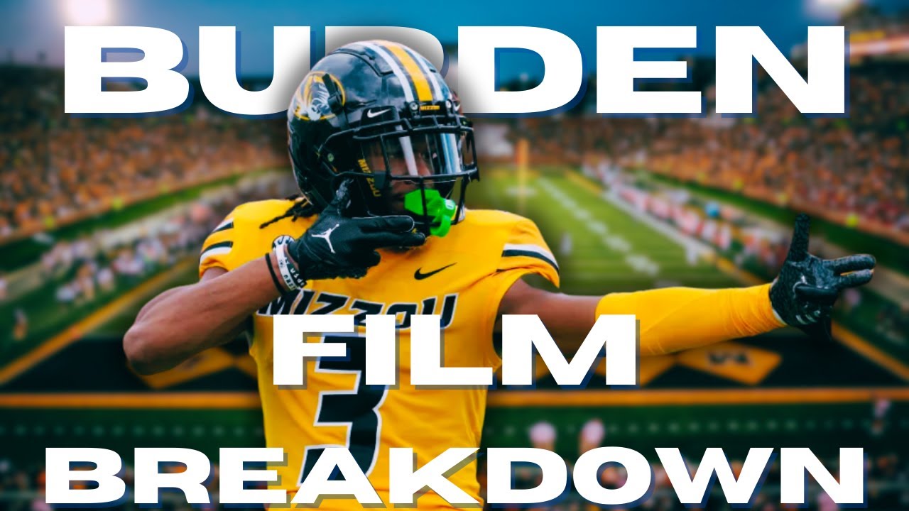 Missouri Luther Burden WR Scouting Report & INSANE Film Study (PFF & Timestamps)