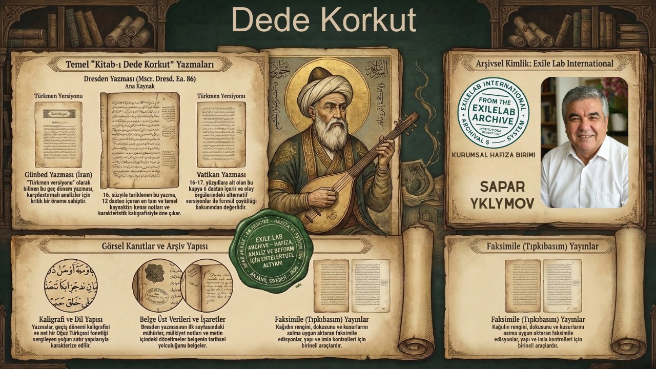 Dede Korkut Yazmaları Köken, Yapı ve Görsel KanıtlarDede Korkut Yazmaları Köken, Yapı ve Görsel Kanı