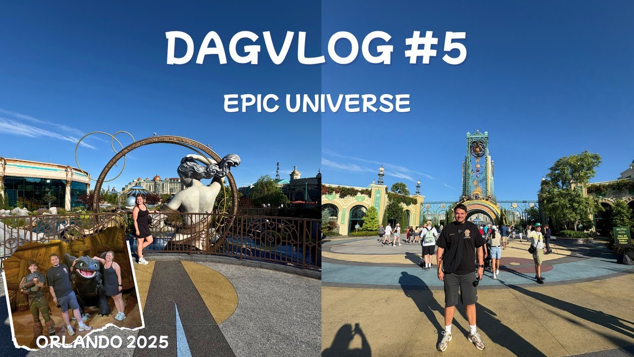 Dagvlog #5 | Orlando 2025: Alles wat je wilt zien van EPIC UNIVERSE