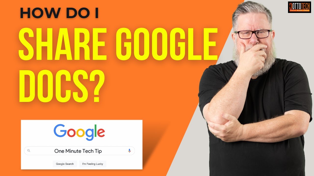 Как поделиться документом Google