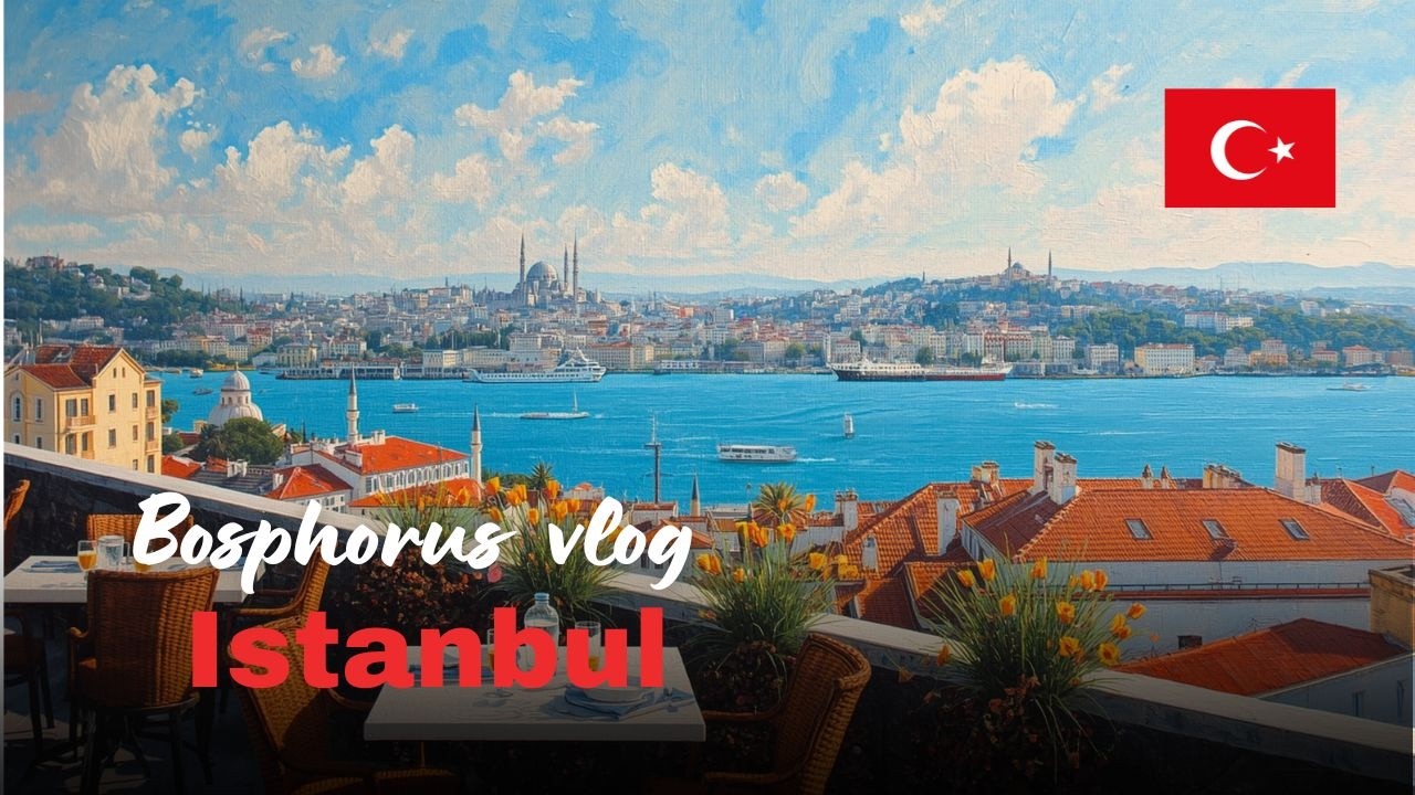 Bosphorus Travel Vlog 🇹🇷 | Stunning Views of Istanbul 4k