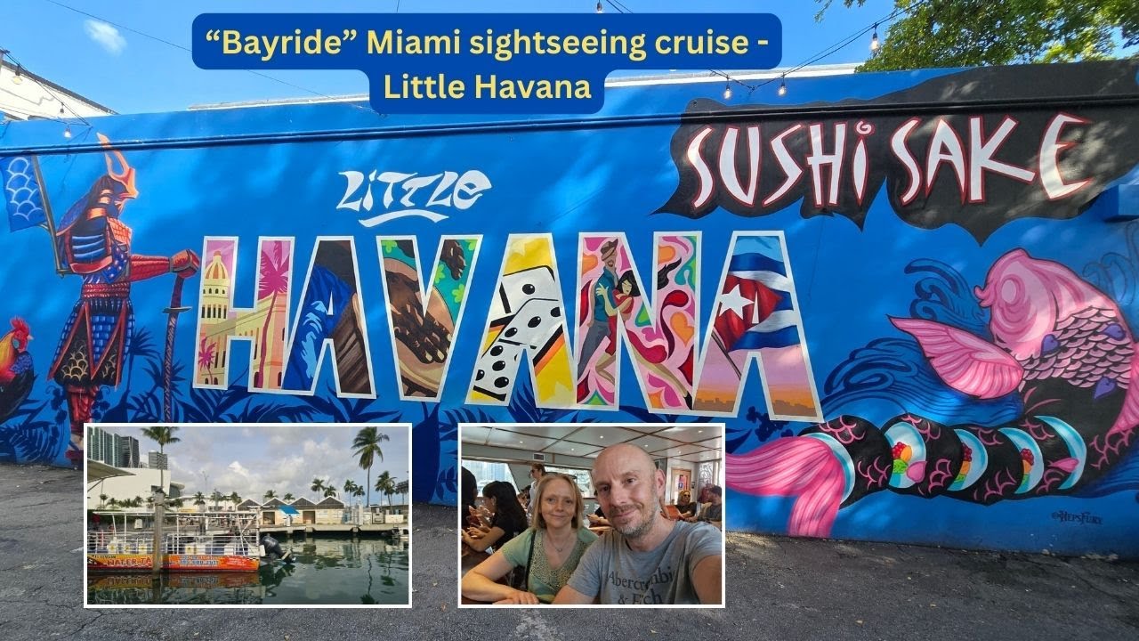 Bayride Miami sightseeing cruise (Bayside harbour) - Little Havana - Atwell Suites