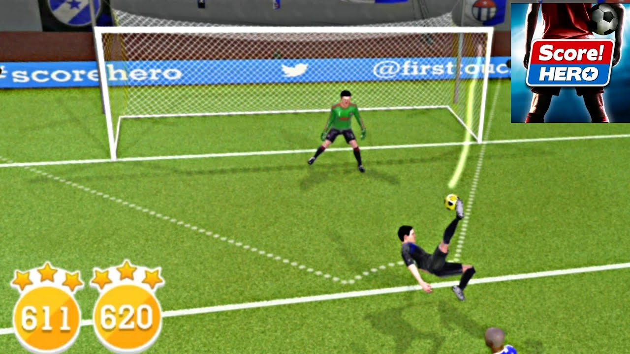 Score! Hero Level 611-620 - Walkthrough - 3 Stars
