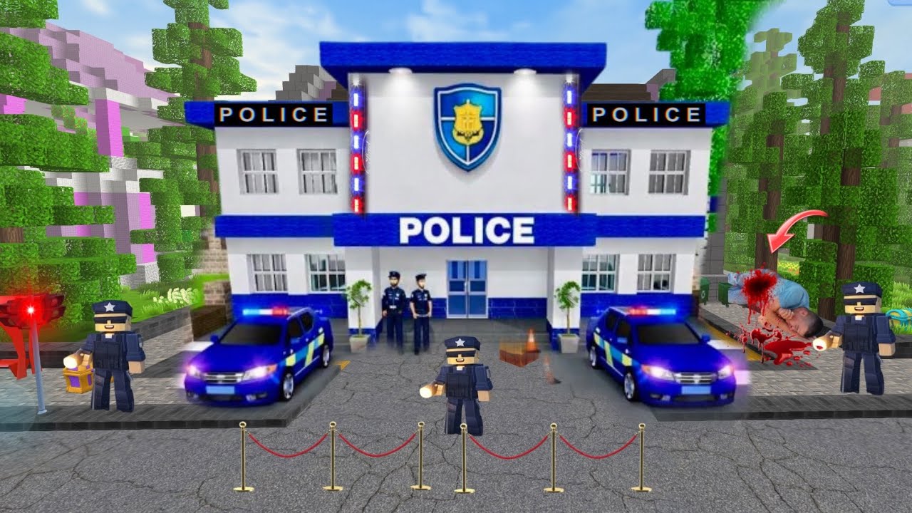 Massive Police Base Attack Can We Survive in school partycraft 