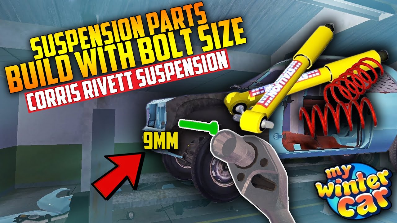How to Build Corris Rivett Suspension Parts with Bolt Size in My Winter Car | 2026 | Ogygia Vlogs🇺🇸