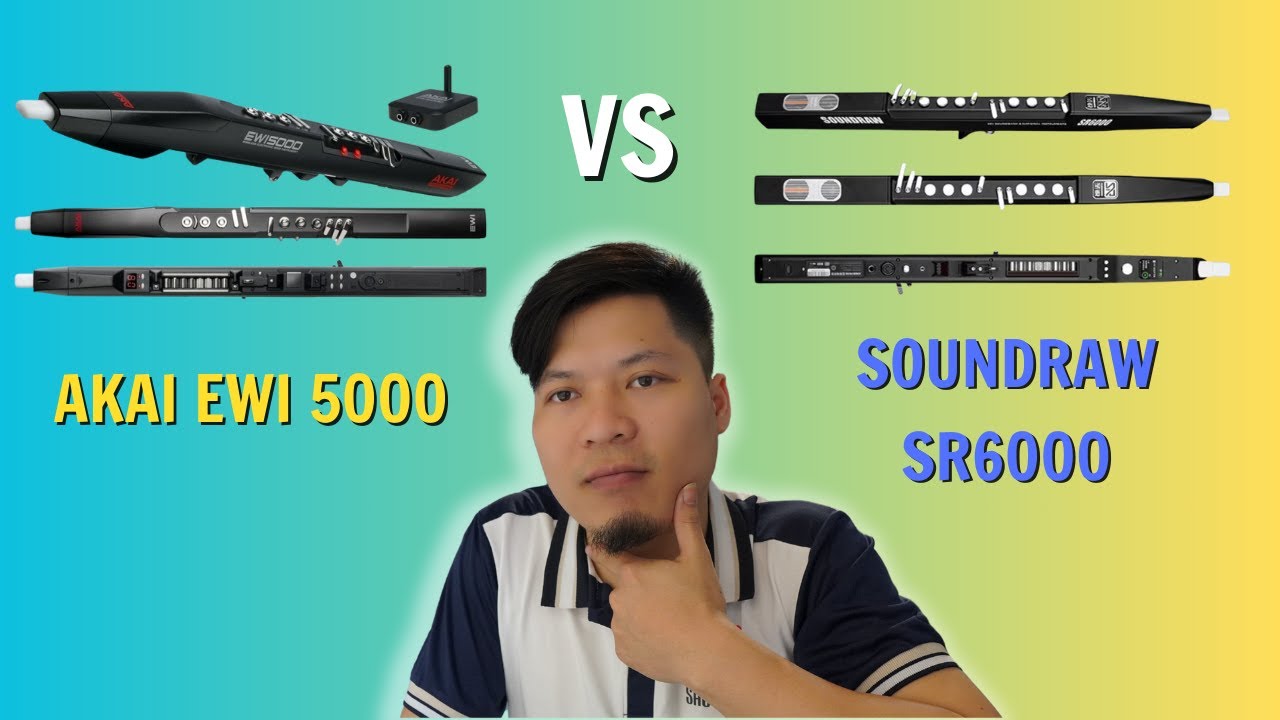 So sánh Akai 5000 vs SOUNDRAW SR6000