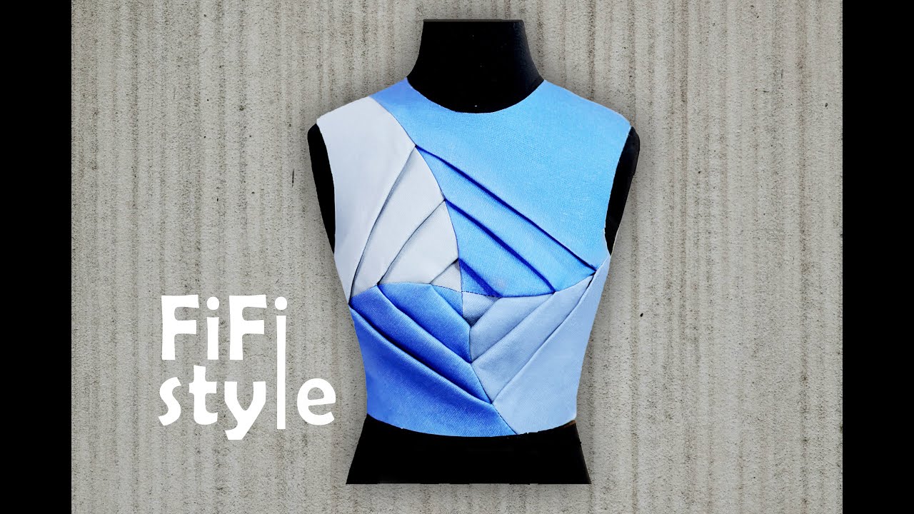 FiFi Style : Áo xếp 3D Origami- TRcutting