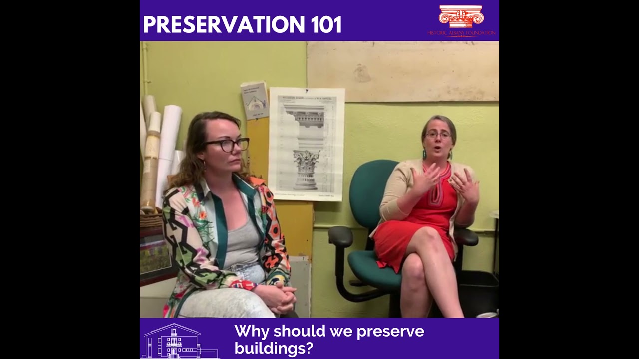 Why should we preserve old buildings with Cara & Kim