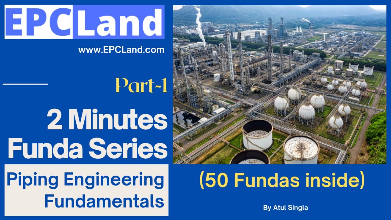Part-1 II 2Minutes Funda Series II Piping Engineering