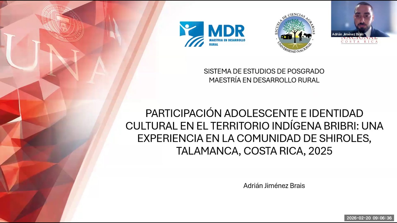 Defensa pública de tesis de Adrián Jiménez Brais