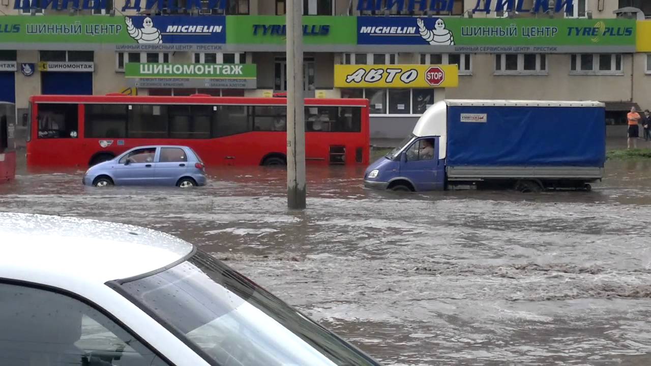 Потоп в Казани 2011г. или матизу респект за смелость