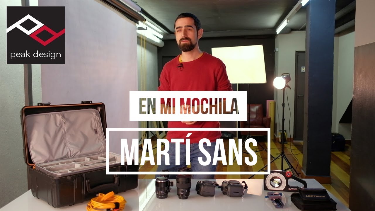 En mi mochila: Martí Sans
