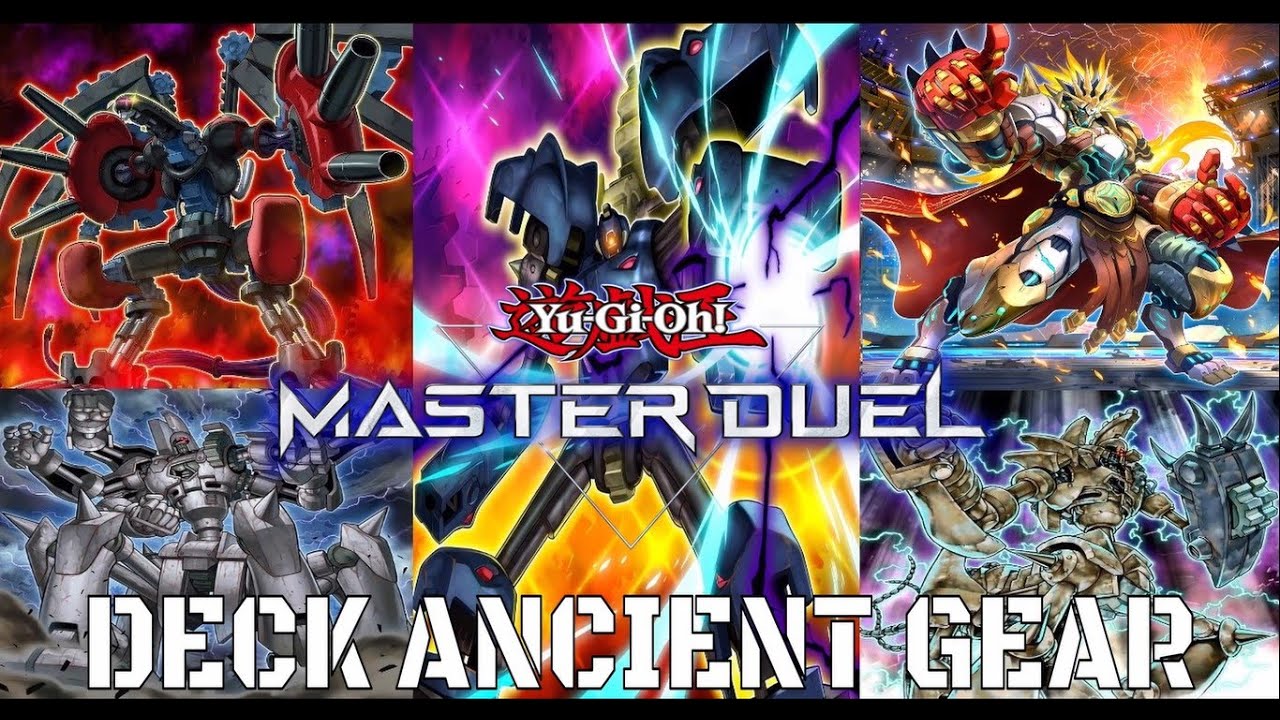 DECK ANCIENT GEAR NOVEMBER 2023 [MASTER DUEL] #ancientgear #ancientgeargolem