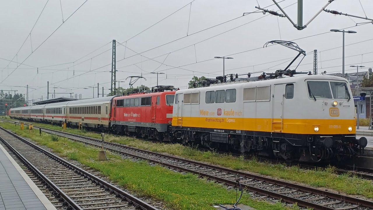 BR 111 095 (Inge) + BR 111 189 unterwegs am IC 2083 nach Berchtesgaden 