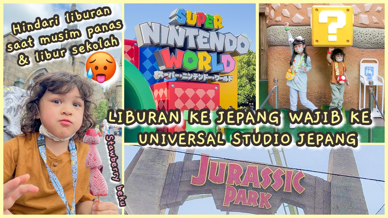 JAPAN VLOG| JALAN JALAN KE UNIVERSAL STUDIO JEPANG SEBELUM PULANG KE INDONESIA