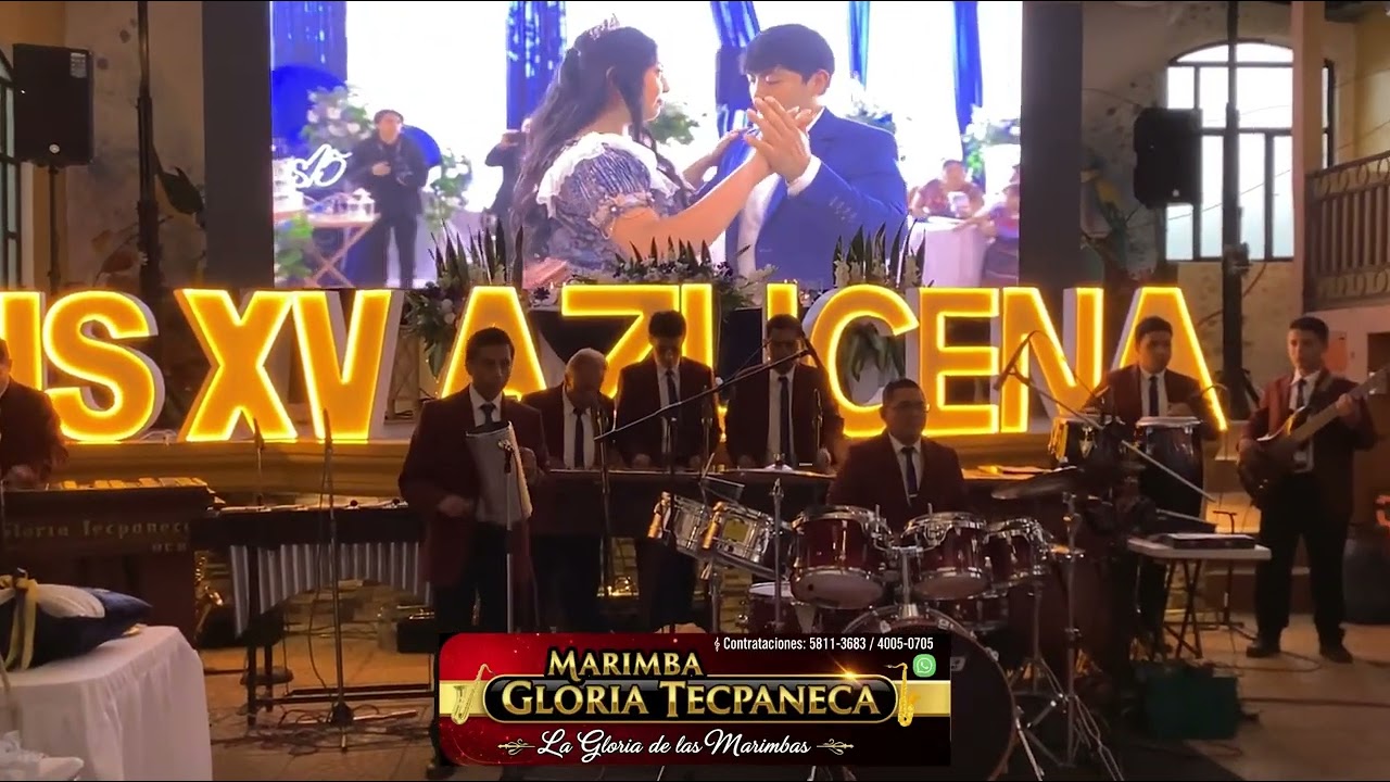Nos Enamoramos en Abril interpreta Marimba Gloria Tecpaneca 