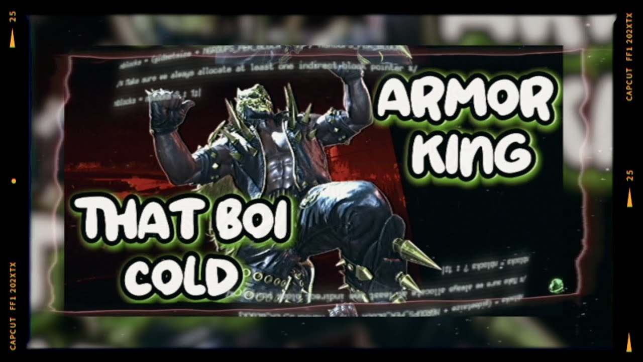 ARMOR KING THAT BOI COLD 🥶😷 | TEKKEN 8 | SEASON 2 | GamingWithRXNIN