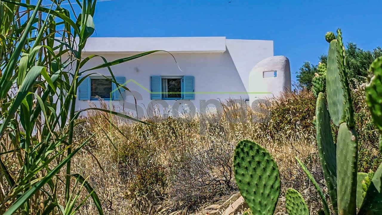 Scopas: B377  Detached house for sale in Kamares,  Paros island, Greece. sold/not available