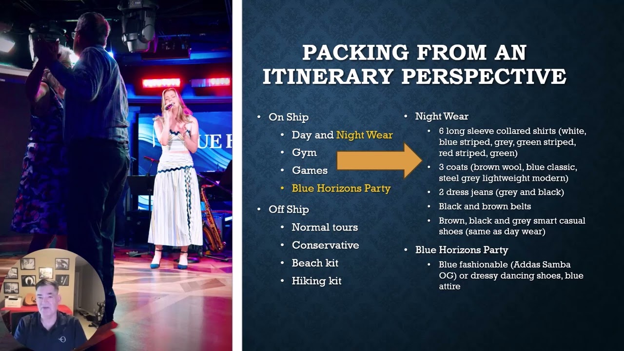 Packing for a World Cruise