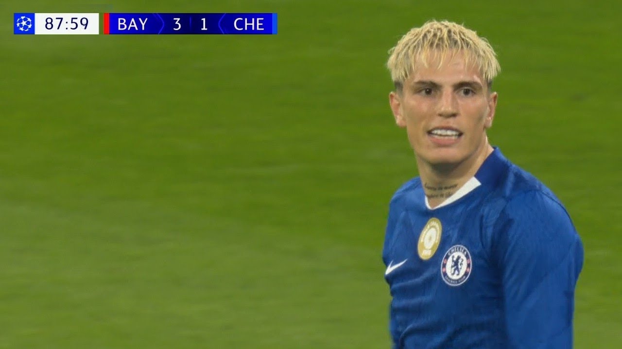 Alejandro Garnacho vs Bayern Munich (UCL) 2025