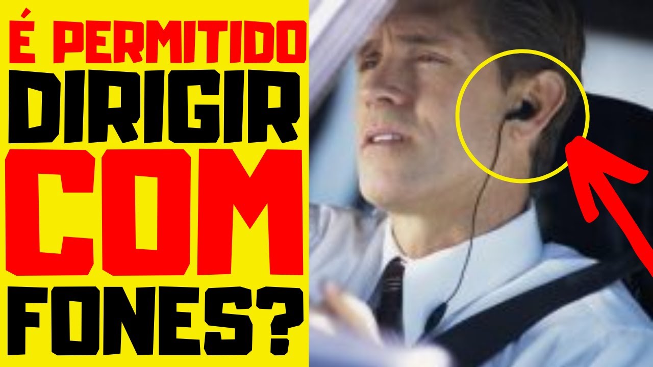 USAR FONE NO OUVIDO DIRIGINDO NEM SEMPRE É INFRAÇÃO