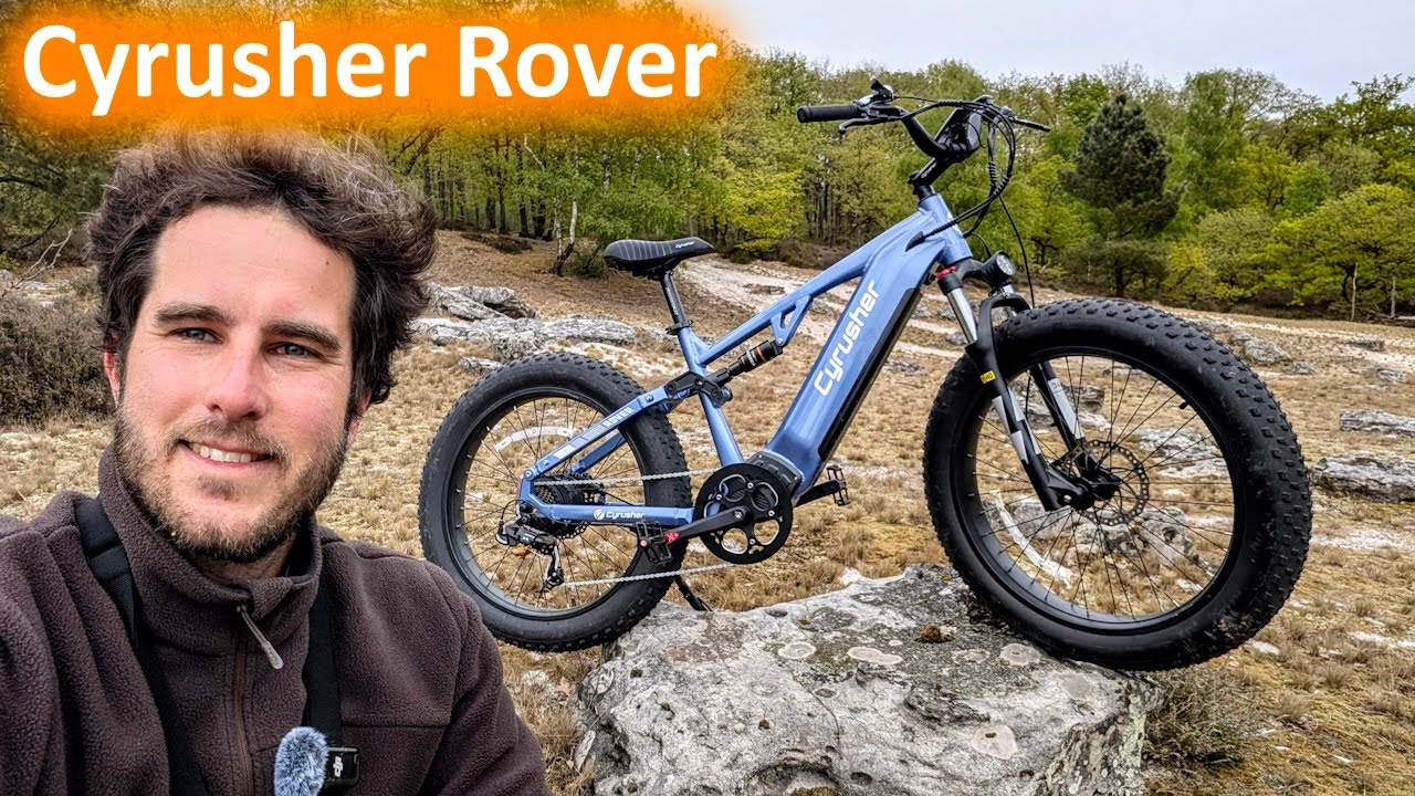 Cyrusher Rover - Test débridé du vélo électrique qui décoiffe !