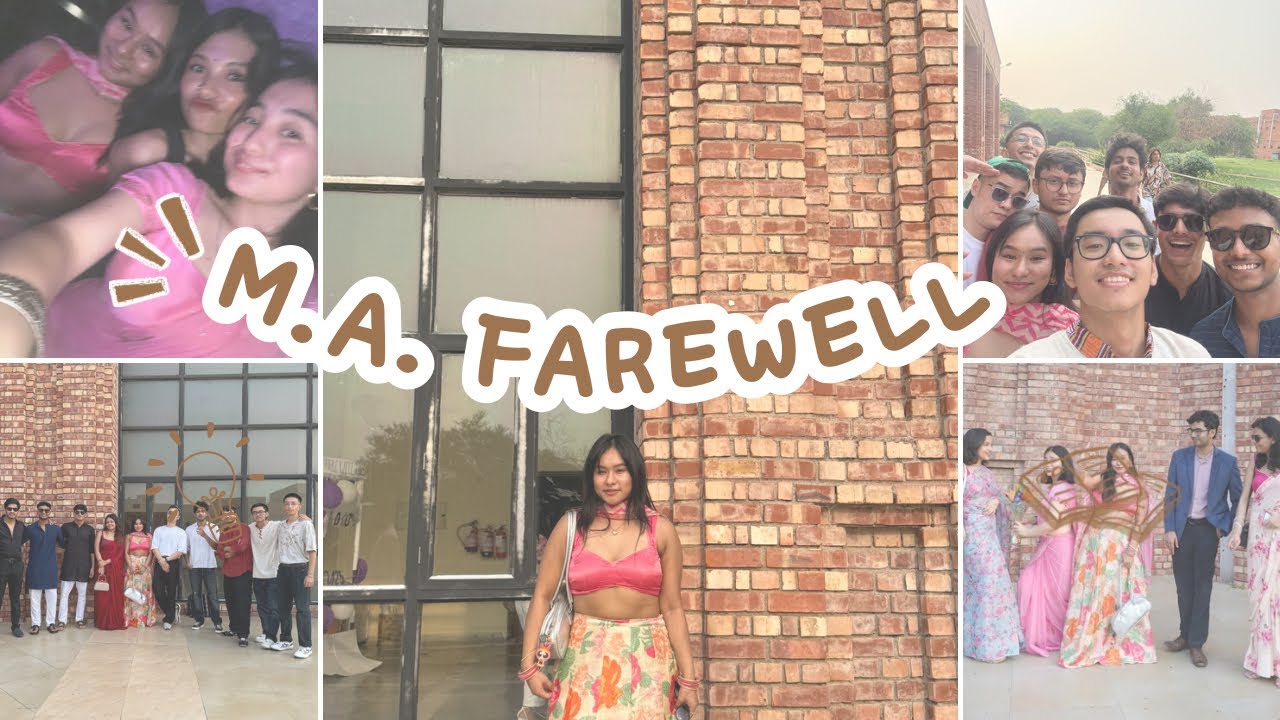 M.A SIS FAREWELL!!!!!!!!!!!!