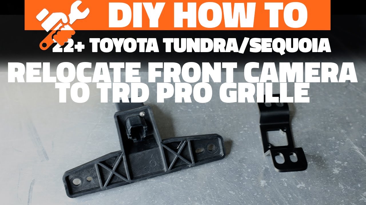Инструкция | Перенос передней камеры Tundra / Sequoia 2022+ на решетку радиатора TRD Pro &mdash; Toyota