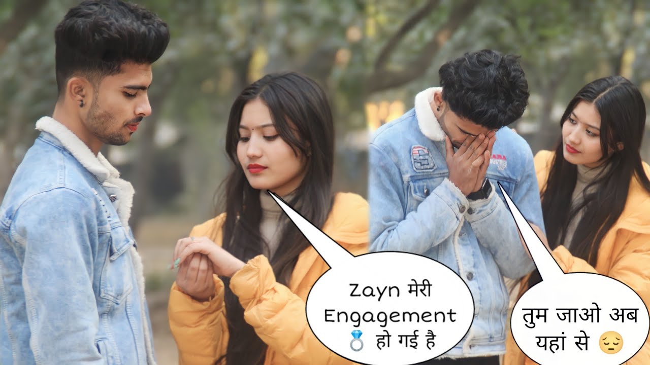 Engagement 💍 Prank | Prank On Boyfriend 😁 | ये क्या हो गया 😱 | Zain Khan Prank