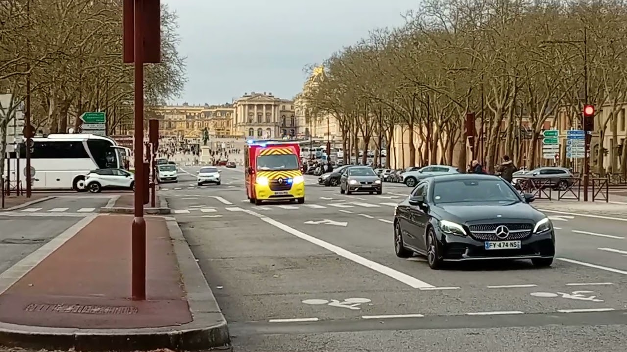 SDIS78 | Passage en Urgence du VSSUAP 01 Des Pompiers de Versailles pour une Nouvelle Intervention