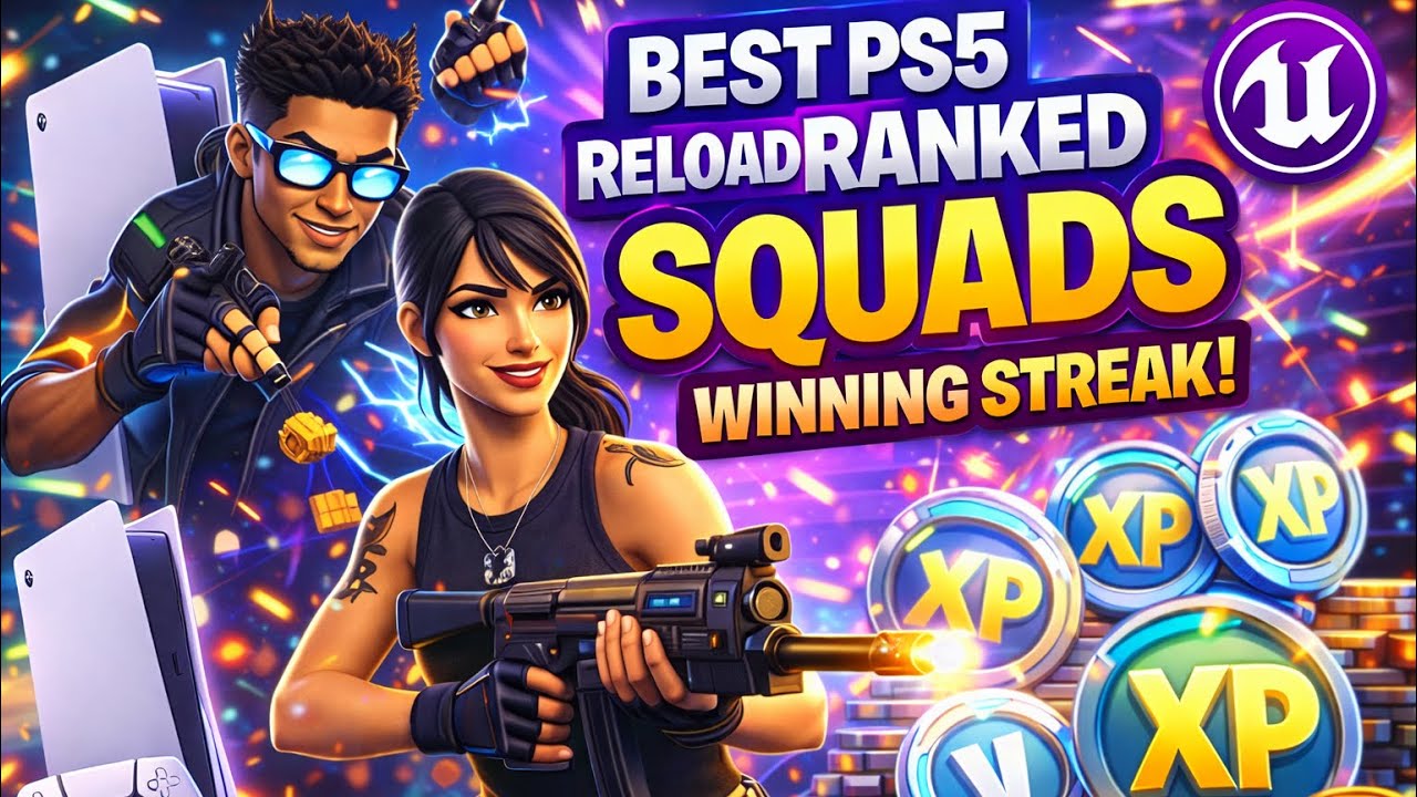 We DOMINATED Reload Ranked Squads on PS5😳🔥