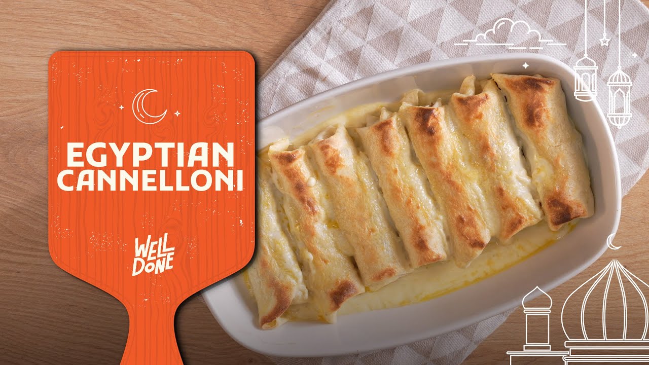 Ramadan Recipes | Learn how to make the delicious and innovative Egyptian-style cannelloni