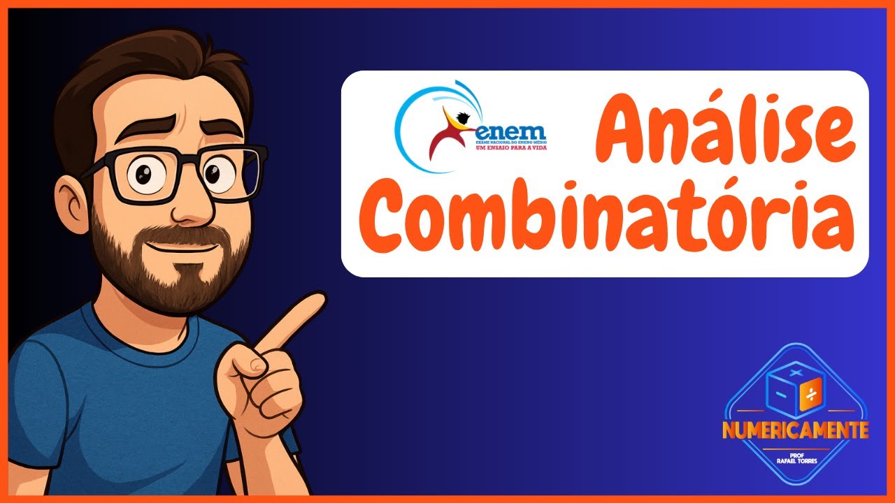 🎯ENEM 2016 | ANÁLISE COMBINATÓRIA | Para cadastrar se em um site, uma pessoa precisa escolher