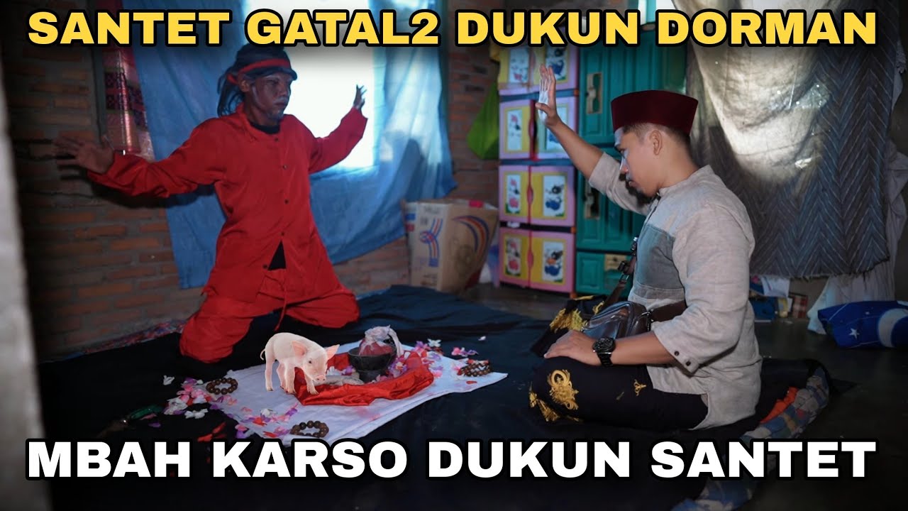 USTADZ NASIHIN DATANGI DUKUN DORMAN SANTET GATAL2 MBAH KARSO | Kisah Ustadz Nasihin