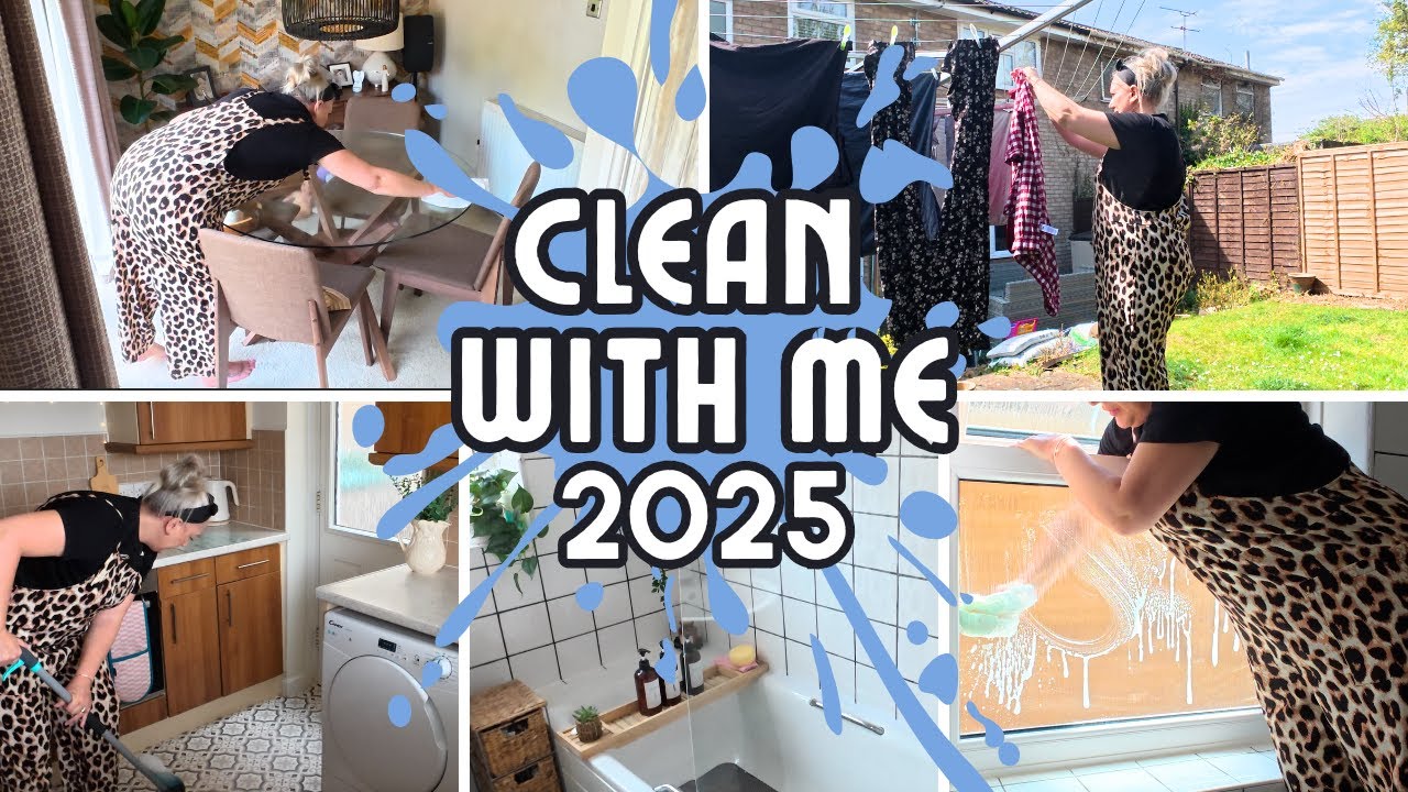Clean With Me 2025 | Cleaning Motivation | #cleanwithme #cleaningmotivation #springclean #ukfamily