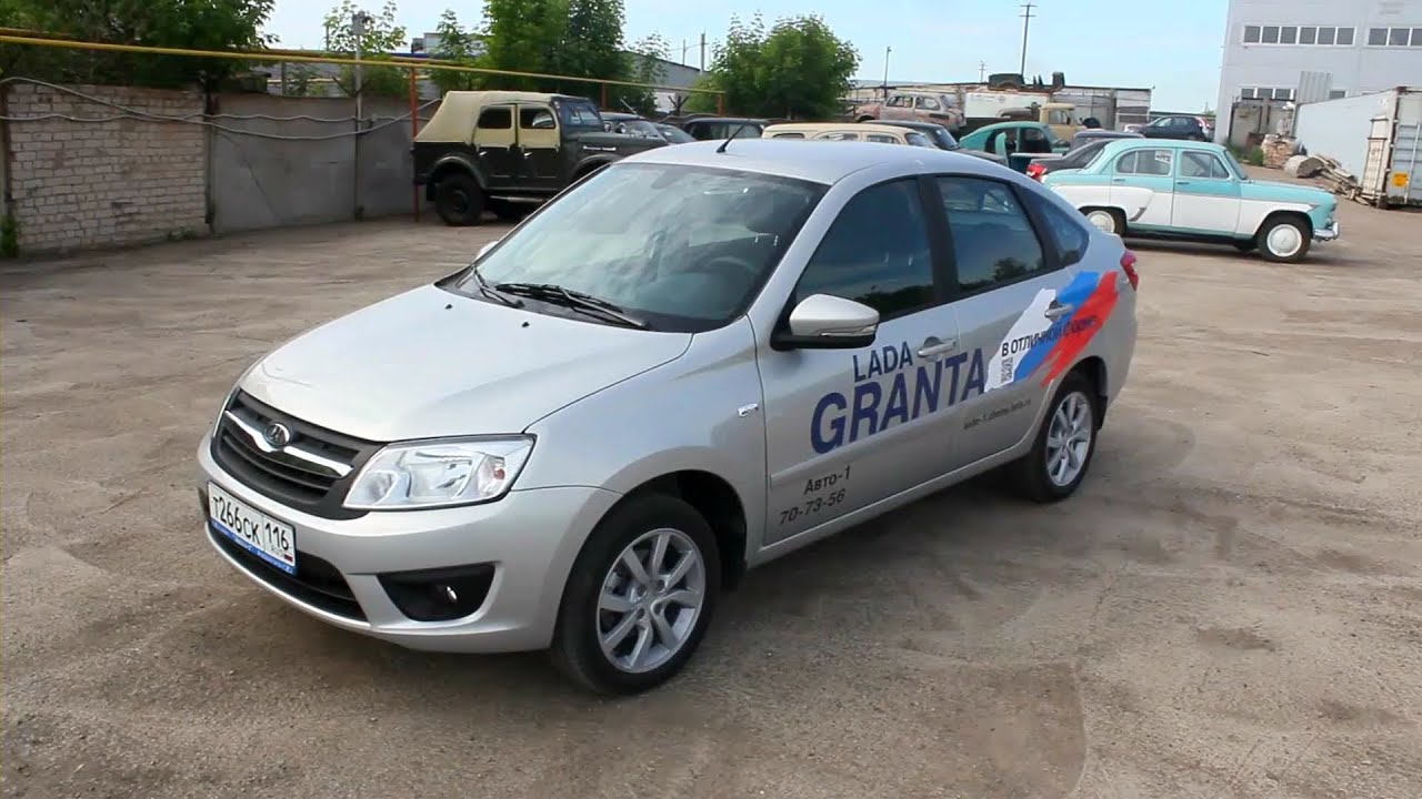 2014 Lada Granta Liftback. Start Up, Engine, and In Depth Tour.
