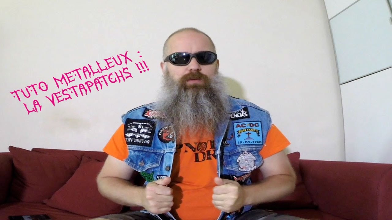 TUTO METALLEUX #2 : La veste à patchs