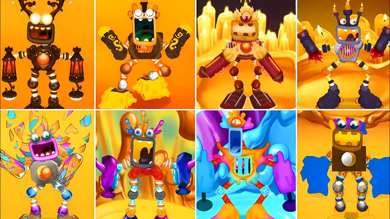 Epic Wubbox on Fire Haven and Fire Oasis Fanmade VS Original | My Singing Monsters || MSM Wub