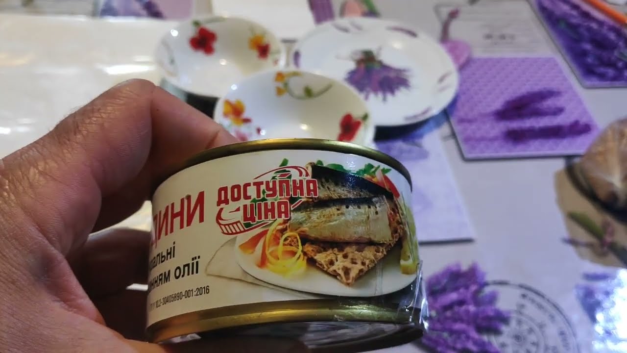 Сардина з додаванням олії 20 зразків. Яка краща. Перевірка якості консервованої риби. (1 частина).