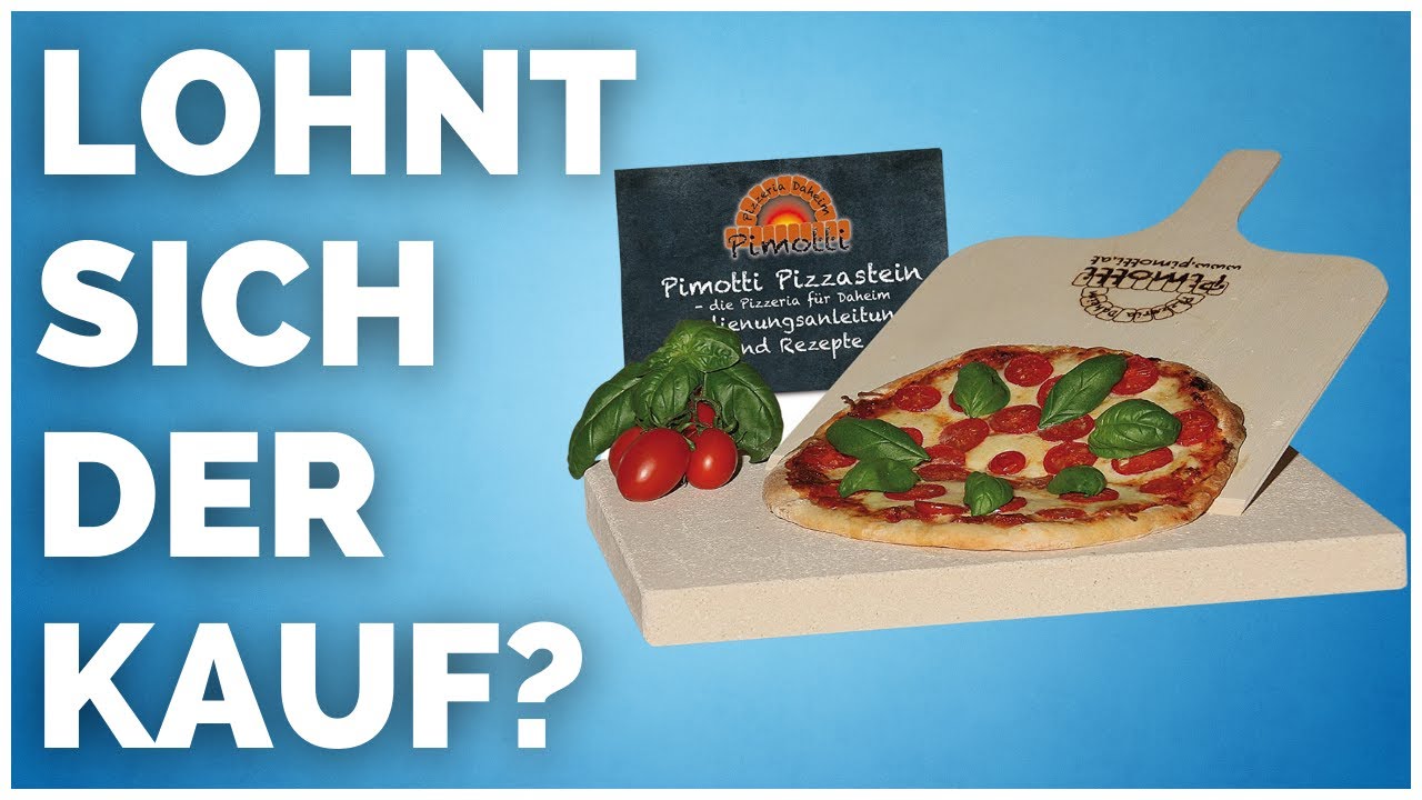 Pimotti Pizzastein ► Pizzastein im Test ► [KURZ & KOMPAKT] zusammengefasst